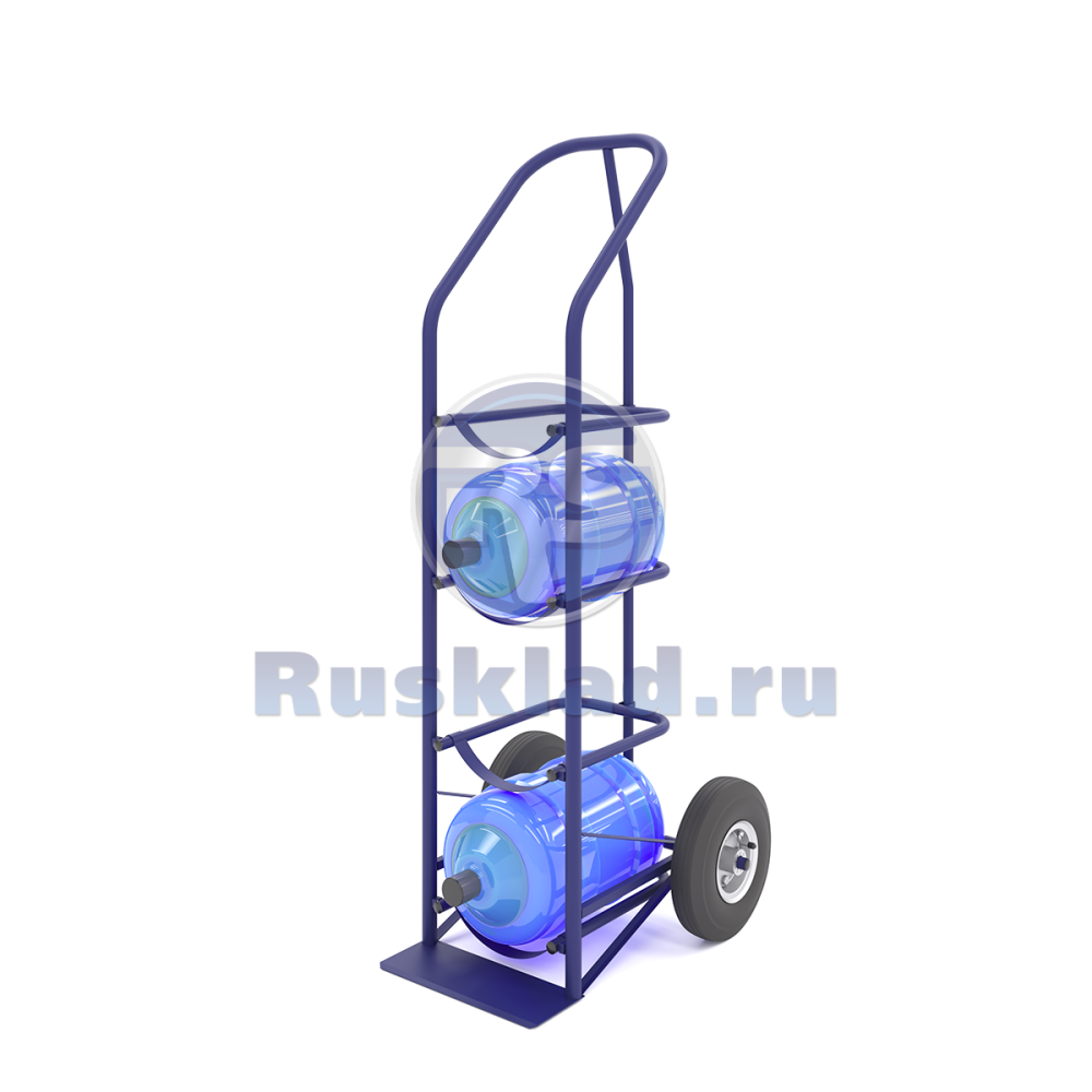 Тележка для перевозки 4-х баллонов с водой ВД 4 (г/п 95кг) Тележка для перевозки 4-х баллонов с водой ВД 4 (г/п 95кг)