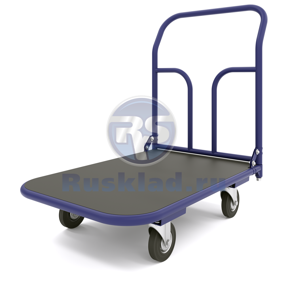 Тележка платформенная. Цельнолистовая резина. ТПР Тележка платформенная. Цельнолистовая резина. ТПР