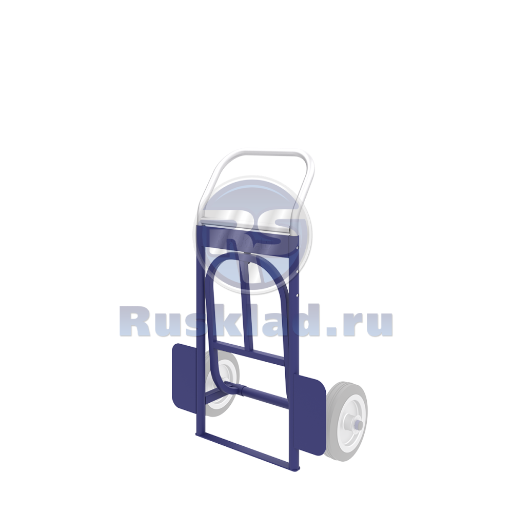 Тележка грузовая с дополнительной полкой и выдвижной ручкой КГ 70 П