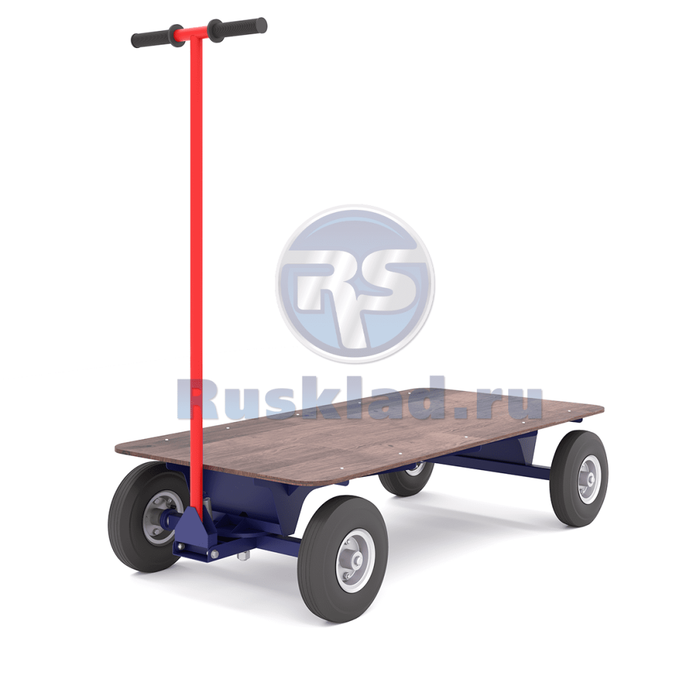 Тележка платформенная с поворотной осью ТПО О Тележка платформенная с поворотной осью ТПО О